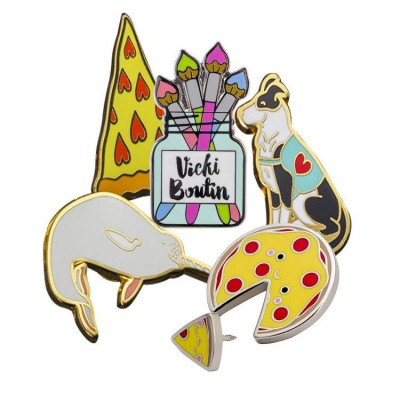 Custom Metal Hard Enamel Lapel Pins